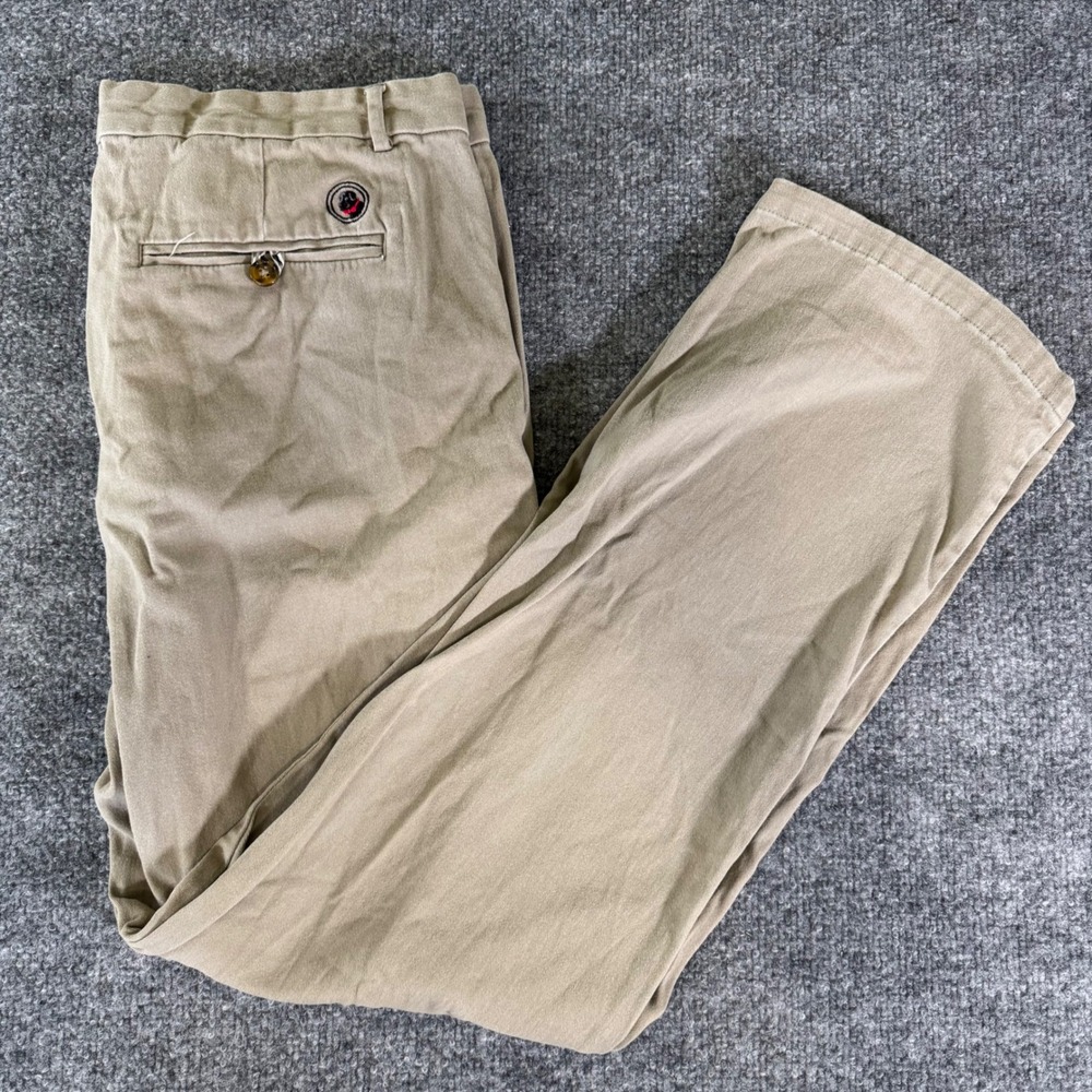 Southern Proper Chino Pants Mens 32x30 Khaki Stretch Twill Classic Fit Tan